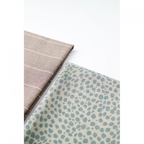 Animal Print Tea Towel Pack Cheetah Blue by Raine & Humble
